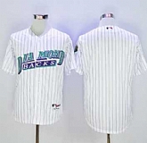Arizona Diamondbacks Blank White 1999 Turn Back The Clock Stitched Baseball Jersey,baseball caps,new era cap wholesale,wholesale hats